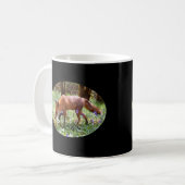 Red Fox in der Bluebells-Tasse Kaffeetasse (Vorderseite Links)