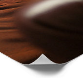 Red Fox in einem Anzug und Krawatte Luxusfotografi Poster (Ecke)