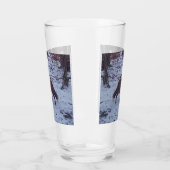 Red Fox in Snow Glas (Links)