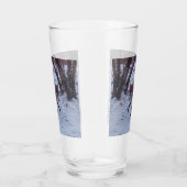 Red Fox in Snow Glas (Rechts)