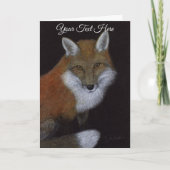 Red Fox Karte (Vorderseite)
