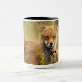 Red Fox Kit für Momma Tasse (Zentrum)