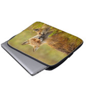 Red Fox Kit für Momma Vixen Laptopschutzhülle (Vorne Knopf)