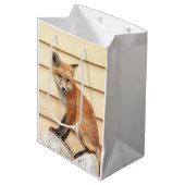 Red Fox Kit im Hudson Tal Mittlere Geschenktüte (Vorderseite Schrägansicht)