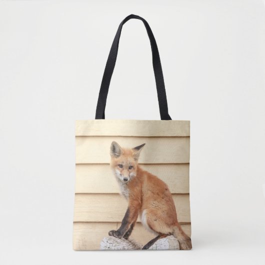 Red Fox Kit im Hudson Tal Tasche (Vorderseite)