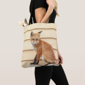 Red Fox Kit im Hudson Tal Tasche (Von Nahem)