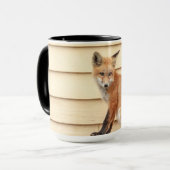 Red Fox Kit im Hudson Tal Tasse (Vorderseite Links)