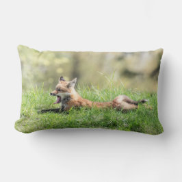 Red Fox Kit Lendenkissen
