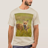 Red Fox Kit mit Momma Vixen T-Shirt (Vorderseite)