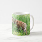 Red Fox Kits Kaffeetasse (VorderseiteRechts)