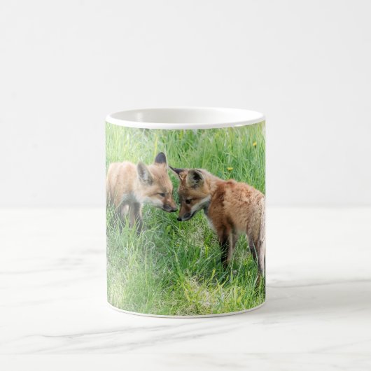 Red Fox Kits Kaffeetasse (Mittel)