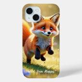 "Red Fox Kit's Play" Case-Mate iPhone Hülle (Rückseite)