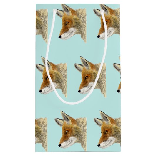 Red Fox Kleine Geschenktüte (Rückseite)