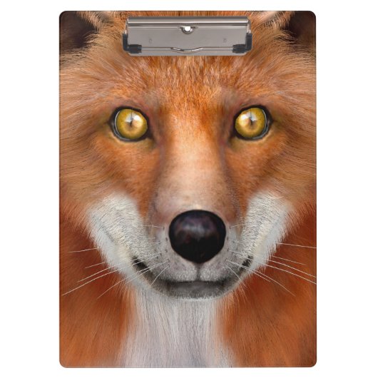 Red Fox Klemmbrett (Vorderseite)