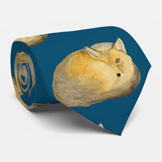 Red Fox Krawatte (Gerollt)