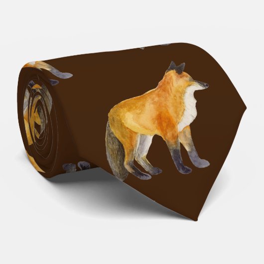 Red Fox Krawatte (Gerollt)
