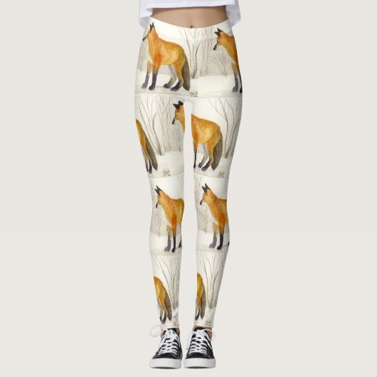 Red Fox Leggings (Vorderseite)