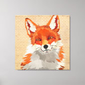Red Fox Leinwand (Vorderseite)
