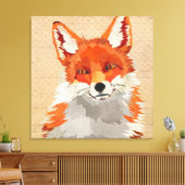 Red Fox Leinwand (Insitu (Wohnzimmer))