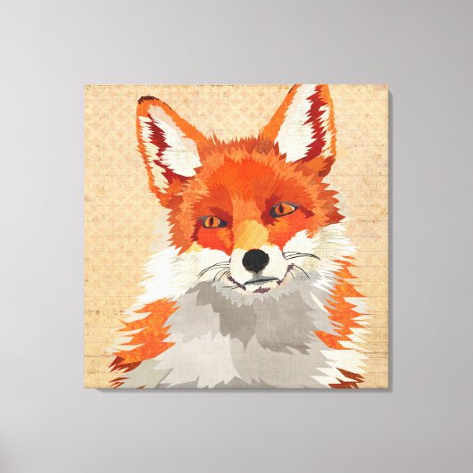 Red Fox Leinwand (Vorderseite)