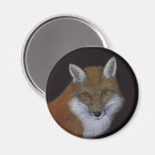 Red Fox Magnet (Vorderseite/Rückseite)