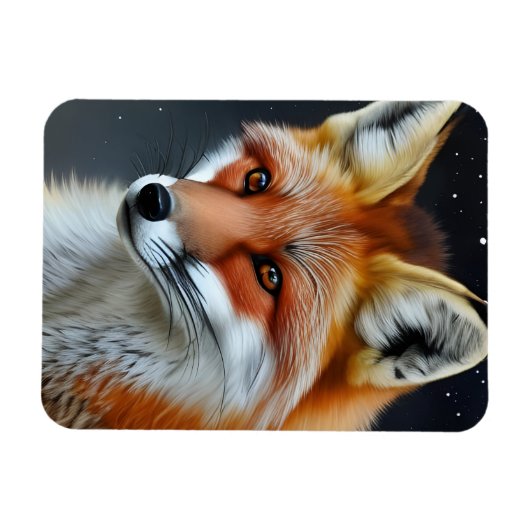 Red Fox Magnet (Horizontal)