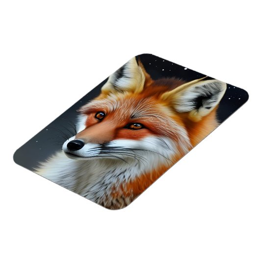 Red Fox Magnet (Linke Seite)