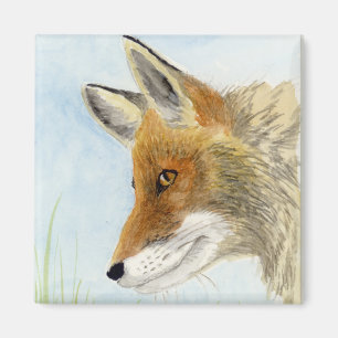 Red Fox Magnet