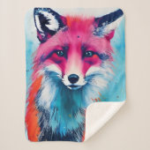 Red Fox Magnet Sherpadecke (Vorderseite)