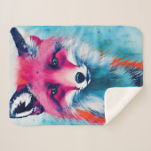 Red Fox Magnet Sherpadecke (Vorderseite (Horizontal))