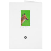 Red Fox Malerei - Original Wildlife Art (Hinten)