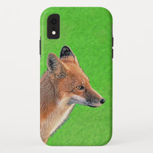Red Fox Malerei - Original Wildlife Art Case-Mate iPhone Hülle