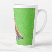 Red Fox Malerei - Original Wildlife Art Milchtasse (Rechts)