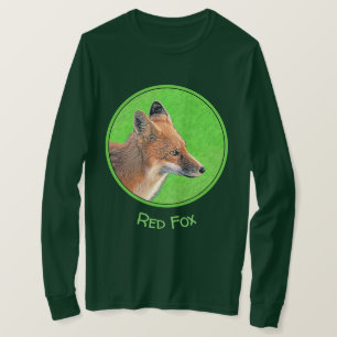 Red Fox Malerei - Original Wildlife Art T-Shirt