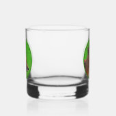 Red Fox Malerei - Original Wildlife Art Whiskyglas (Links)