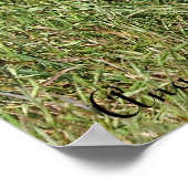 Red Fox Mama und Kit Poster (Ecke)