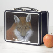 Red Fox Metal Lunch Box (Beispiel)