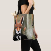 Red Fox mit Martini Tasche (Von Nahem)