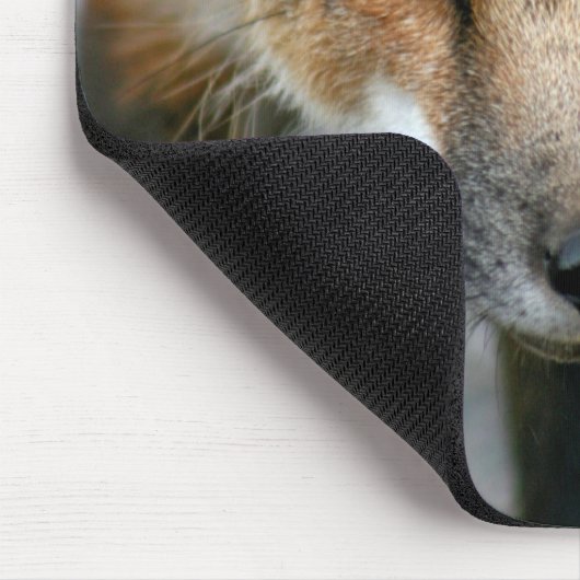 Red Fox Mouse Pad Mousepad (Ecke)