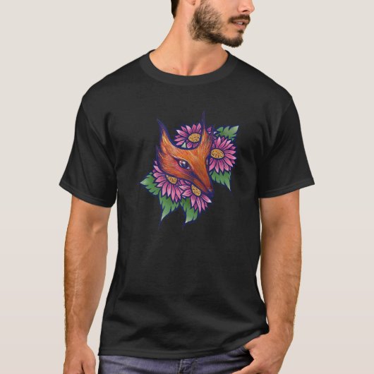 Red Fox Niedlich Foxy Designs Spaß T-Shirt (Vorderseite)