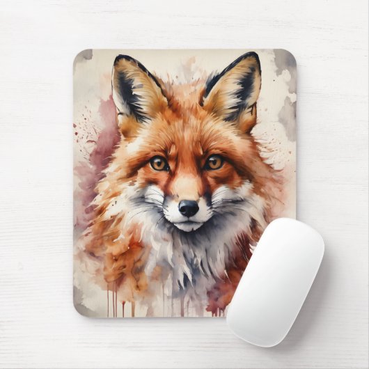 Red Fox No. 4 Mousepad (Mit Mouse)