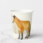 Red Fox Pappbecher (Rückseite)