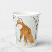 Red Fox Pappbecher (Rückseite)