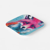 Red Fox Pappteller (Gewinkelt)