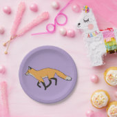 Red Fox Pappteller (Party)