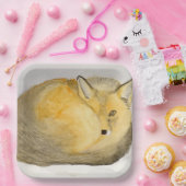 Red Fox Pappteller (Party)