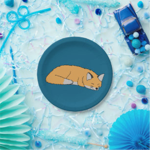Red Fox Pappteller