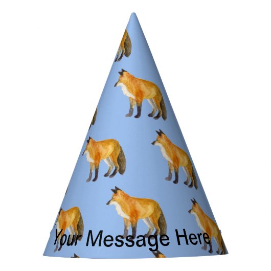 Red Fox Partyhütchen (Vorderseite)