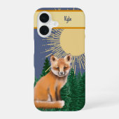 Red Fox Phone Case iPhone 16 Hülle (Rückseite)