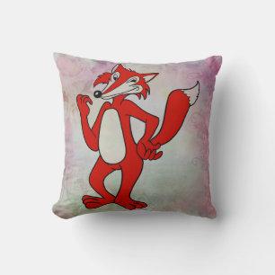 Red Fox Pillow Kissen
